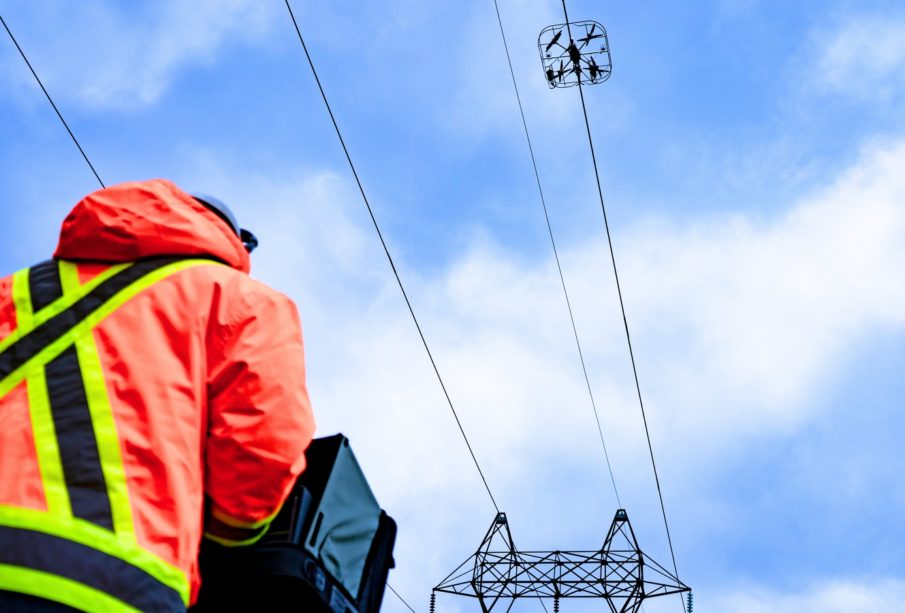 Drone Volt lance le drone d'inspection des lignes électriques LineDrone