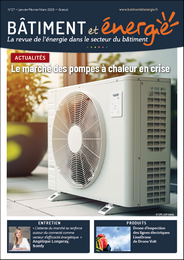 Nouveau numéro de la revue Bâtiment et Énergie